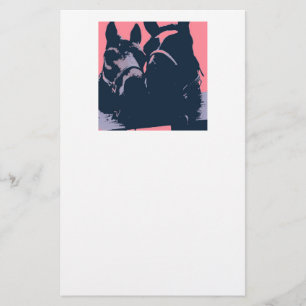 Horse Pop Art Stationery