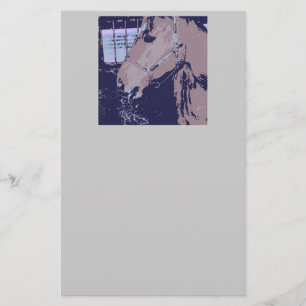 Horse Pop Art Stationery