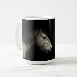 Horse portrait coffee mug