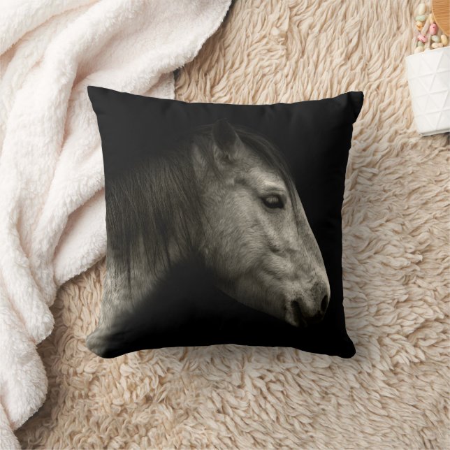 Horse portrait cushion (Blanket)