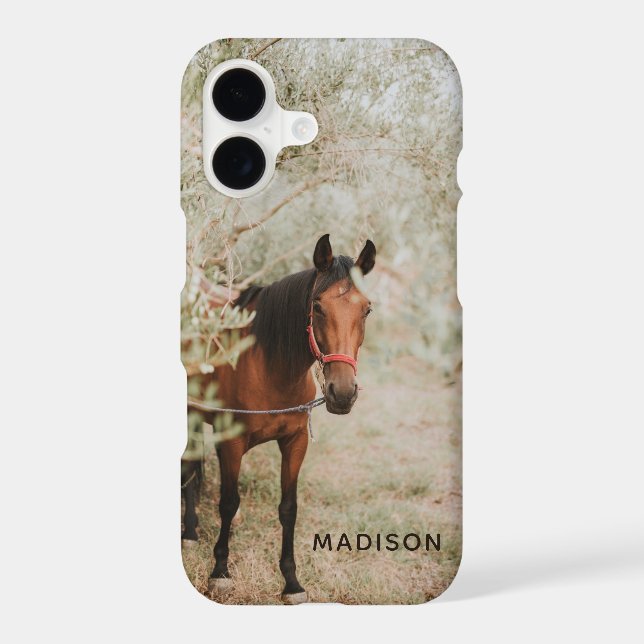 Horse Portrait Custom Equine Animal Personalised (Back)