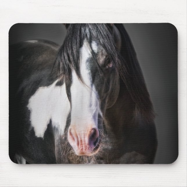 Horse Portrait II Mouse Pad (Front)
