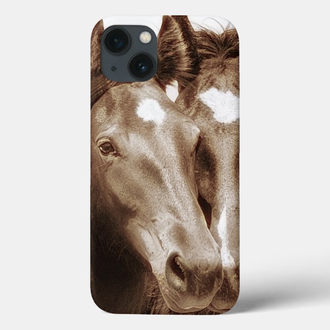 Horse Portrait III Case-Mate iPhone Case (Back)