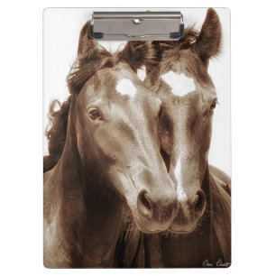 Horse Portrait III Clipboard