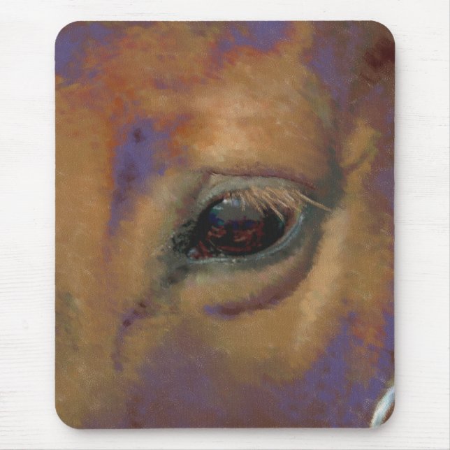 Horse Portrait Mouse Pad (Front)