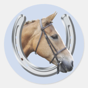 Horse portrait sticker
