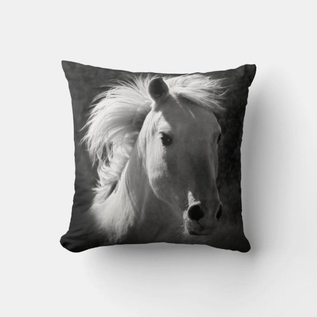 Horse Portrait V Cushion (Front)