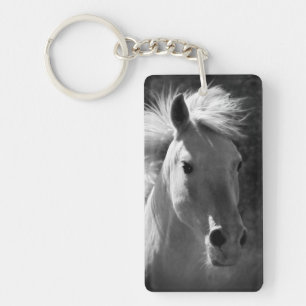 Horse Portrait V Key Ring