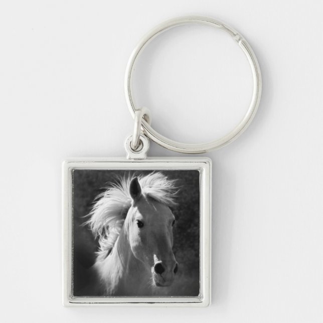 Horse Portrait V Key Ring (Front)