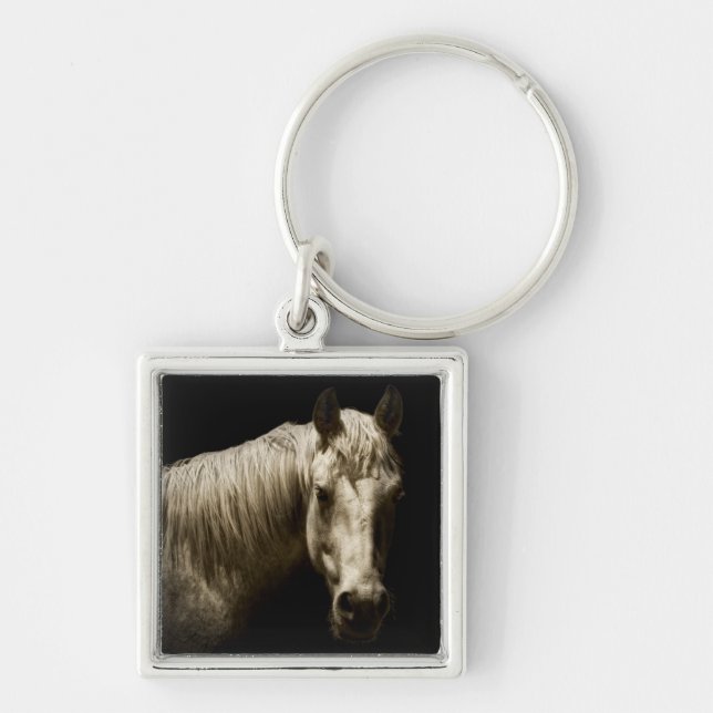 Horse Portrait VI Key Ring (Front)