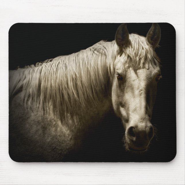 Horse Portrait VI Mouse Pad (Front)