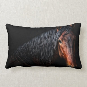 Horse Portrait VII Lumbar Cushion