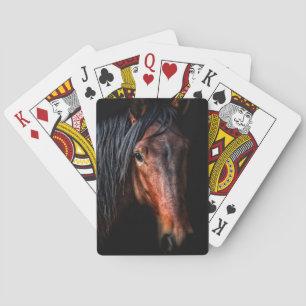 Horse Portrait VII Playing Cards