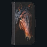 Horse Portrait VII Samsung S4 Wallet Case<br><div class="desc">Animals</div>