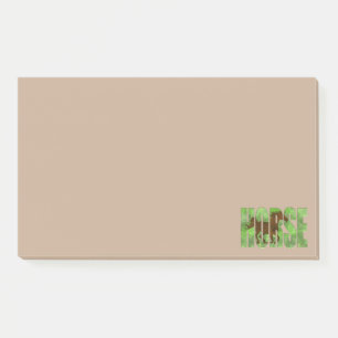 horse post-it notes