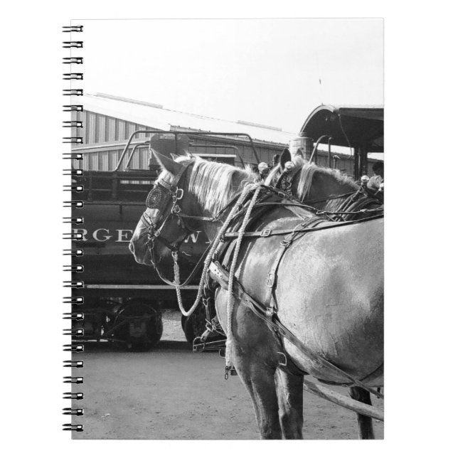 Horse Power and Steam Power Notebook (Front)