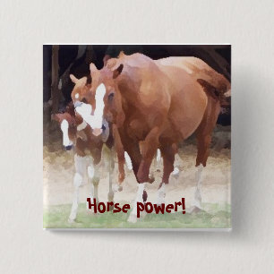 Horse power! Button