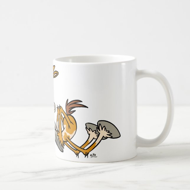 Horse Power cartoon mug (Right)