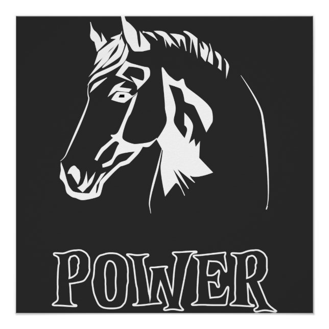Horse Power Head Sign (Front)