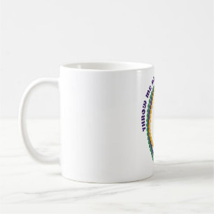 horse prancing funny dressage rider coffee mug