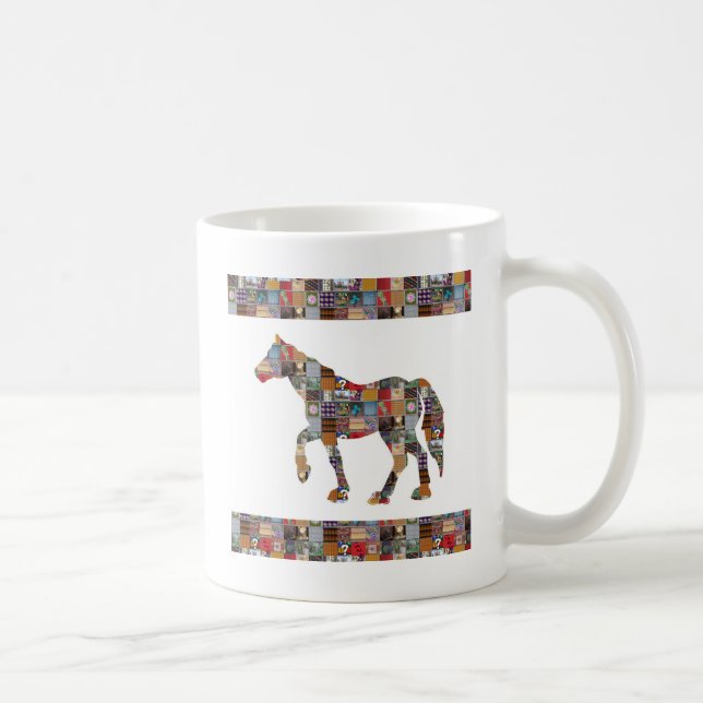 HORSE RaceClub Gamble Polo Striker NVN692 GIFTS Coffee Mug (Right)