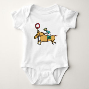 Horse Racing Baby Bodysuit