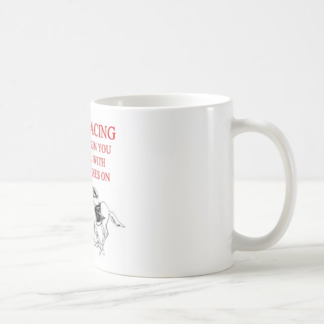 HORSE racing Coffee Mug (Right)