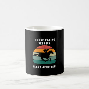 Horse Racing Coffee Mug