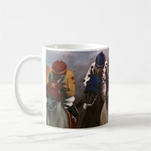 Horse Racing Coffee Mug