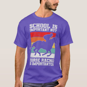 Horse Racing Equestrian Horse Racer 4 T-Shirt