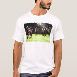Horse Racing Field Men's T-Shirt