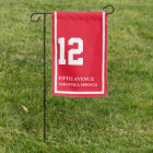 Horse Racing House Numbers Address Garden Flag