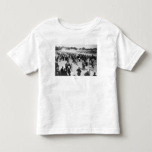 Horse Racing in Saratoga Photograph Toddler T-Shirt