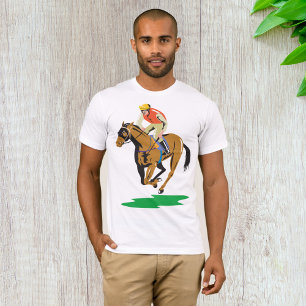 Horse Racing Jockey Galloping T-Shirt