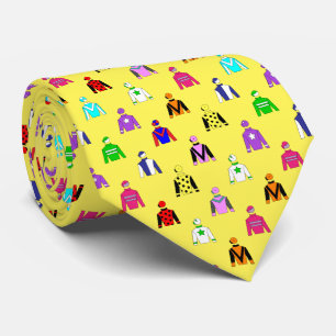Horse Racing Jockey Silks Tie