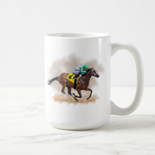 Horse Racing Mug