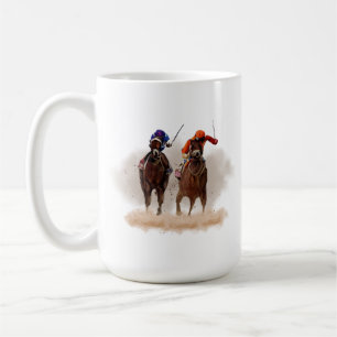 Horse Racing Mug