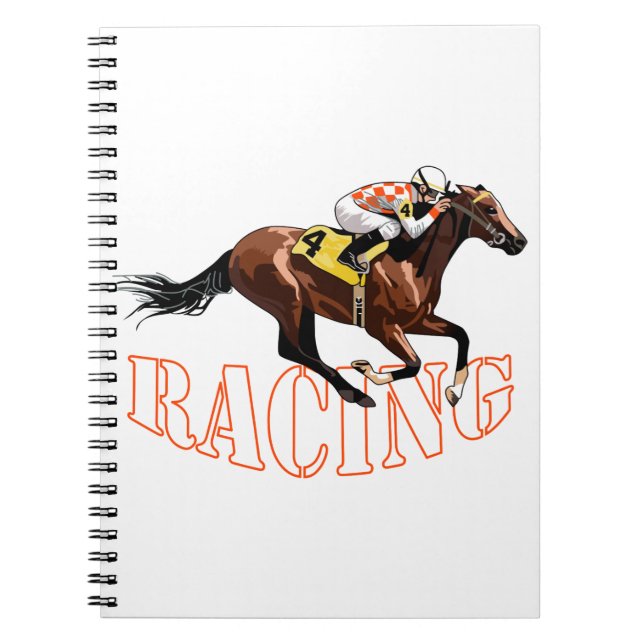 Horse Racing Notebook (Front)