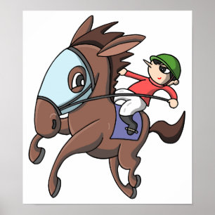 Horse racing. poster
