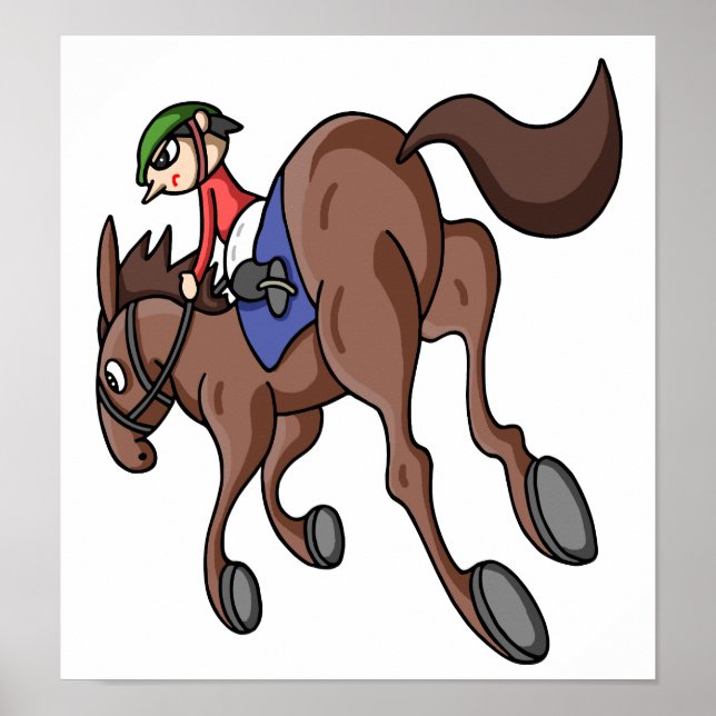 Horse racing. poster (Front)