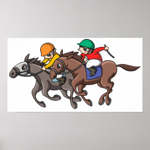 Horse racing. poster