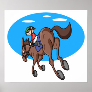 Horse racing. poster