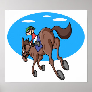 Horse racing. poster