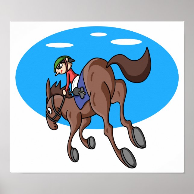 Horse racing. poster (Front)