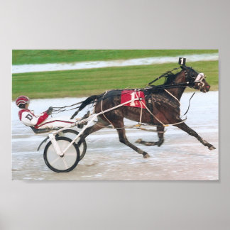 horse racing poster