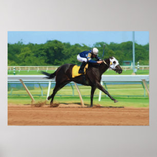 Horse Racing Print