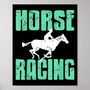 Horse Racing Srt Fanatics Speed And On  Poster