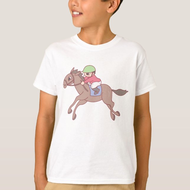 Horse racing. T-Shirt (Front)