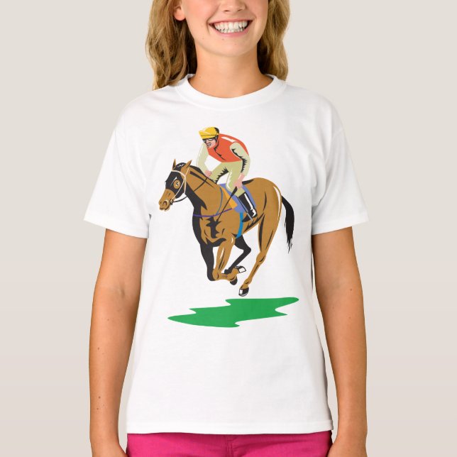 Horse Racing T-Shirt (Front)