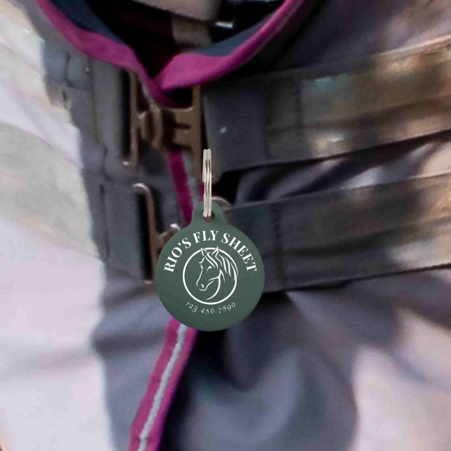 Horse Rainsheet Blanket Bridle Identification Tag (Creator Uploaded)